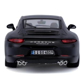 Porsche 911 Carrera S schwarz Burago 1:24